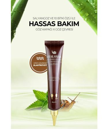 Cristian Dean Firming Repairing and Nourishing Pure Snail Mucus Extract Sensitive Eyelid and Eye Contour Cream - Buy Online on GoSupps.com