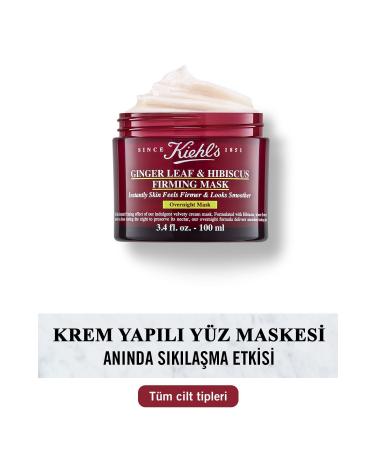 Kiehl's GINGER LEAF & HIBISCUS ANTI-AGING MASK HELPS TO REDUCE SPOTS 100 ML PSSN3708