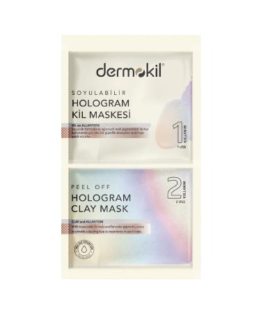 Dermokil Peelable Hologram Mask 2* 7.5 ml