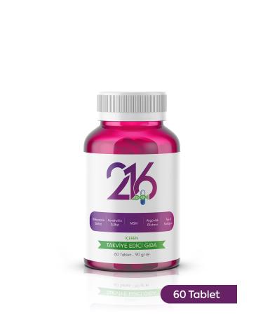 216 Glucosamine Collagen Chondroitin Msm Tablets 60 Pieces