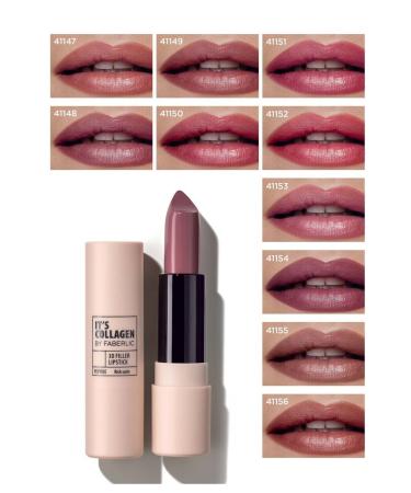 Faberlic It's Collagen Series Lip Plumping Lipstick Shade "Lilac Suede"41149 - Buy Online on GoSupps.com