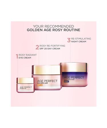 L'Oreal Paris Age Perfect Golden Age - B5 Peony Rose Extract Radiance Revitalizing Moisturizing Cream 50ml - Buy Online on GoSupps.com