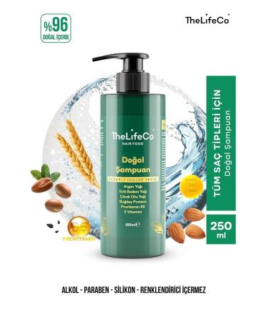 TheLifeCo Hairfood Precious Oils Series Natural Shampoo 250 Ml