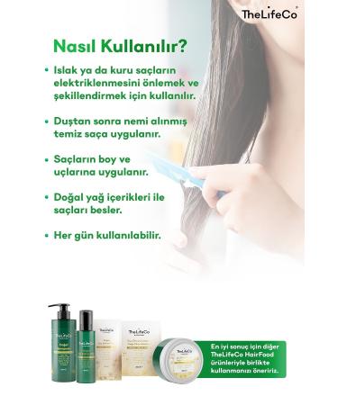 TheLifeCo Hairfood Precious Oils Series Leave-In Natural Hair Care Conditioner 200 Ml - Buy Online on GoSupps.com