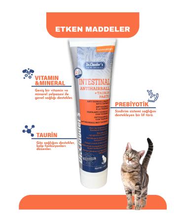 Dr. Clauder Dr.clauders Intestinal Anti Hairball Hairball Control Cat Paste 100 Gr - Buy Online on GoSupps.com