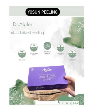 DR.ALGLER Algae Peeling Face Peeling Skin Care Algae Mask Skin Peeling Stain Acne Pimple 5 Uses - Buy Online on GoSupps.com