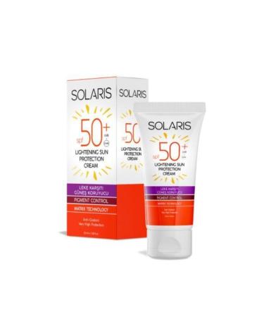 SOLARIS Anti-Spot Sunscreen Cream Spf 50 (50 ML) and Sunscreen Cream Spray Spf 50 High Protection - Buy Online on GoSupps.com