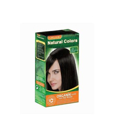 Organic Natural Colors Natural Colors 2n Very Dark Brown Organic Hair Dye