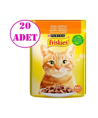 Friskies Friskies Adult Cat Canned Food with Chicken 20x85 Gr Friskies