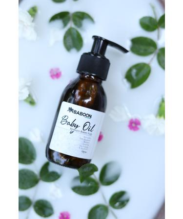 Baboon Natural Baby Oil - Nourishing Care Oil 100 ml - Buy Online on GoSupps.com