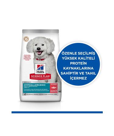 Hill's SCIENCE PLAN Hypoallergenic Salmon Small and Mini Breed Adult Dog Food 1.5kg - Buy Online on GoSupps.com