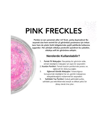 The Glitter Lab Gel Form Shiny Glitter - Pink Freckles - Buy Online on GoSupps.com