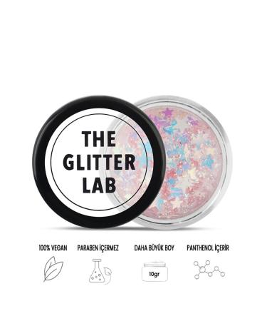 The Glitter Lab Gel Form Shiny Glitter -yougurt Galaxy
