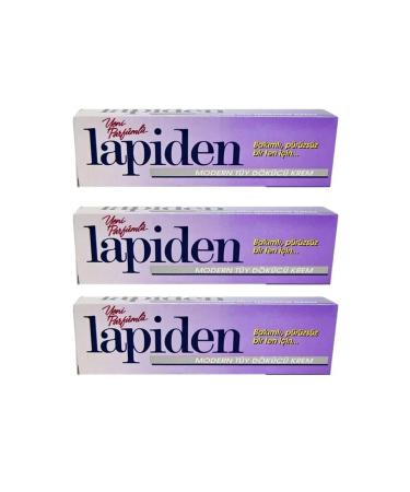 Lapiden Hair Removal Cream Perfumed 50gr Set of 3