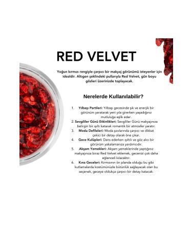 The Glitter Lab Gel Form Shiny Glitter Red Velvet - Buy Online on GoSupps.com