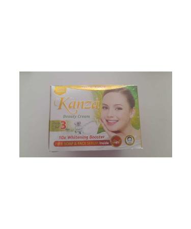 Kanza Whitening beauty cream with free SERUM and soap