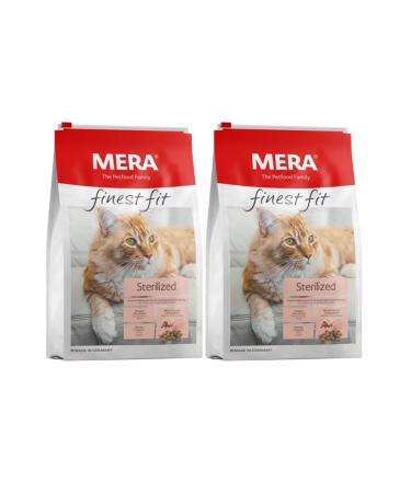Mera Finest Fit Sterilized Neutered Cat Food 4 Kg X 2