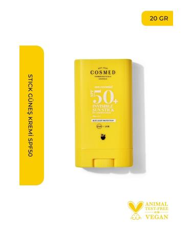 COSMED Sun Essential High Protection Sunscreen Sun Stick Spf50 Make-up Top 20 G