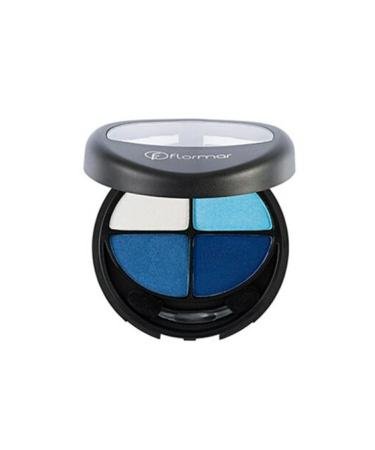 Flormar 4-Pack Eyeshadow - Quartet Eye Shadow No: 407 Blues Love 8690604086825