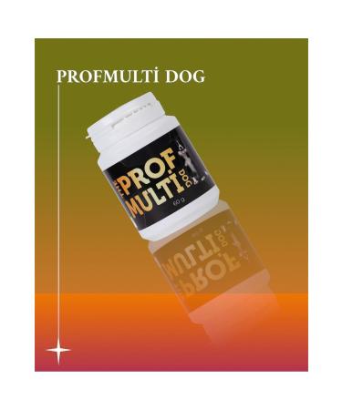 THEPROFMULTI Profmulti Dog Multivitamin Formulated by Veterinary Professors for Dogs 60 gr