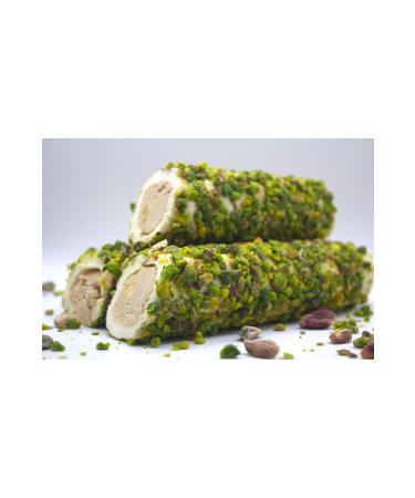 Muhabbet Food Pistachio Wrapped Turkish Delight 500 Grams