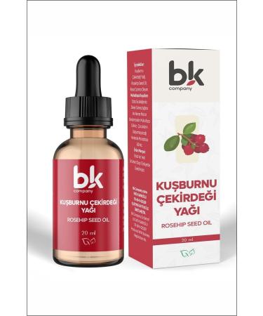 BK COMPANY Rosehip Seed Oil - Anti-Stain and Brightening Natural and Pure Oil (SERUM) - 20ml For Skin