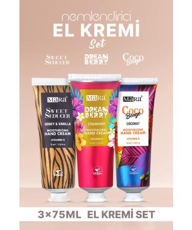 Mara Moisturizing Hand Cream Set of 3