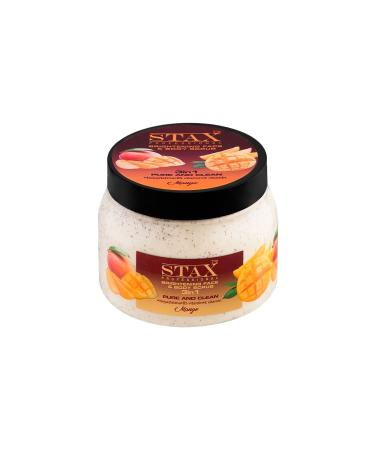 TRISTAX Mango BRIGHTENING FACE & BODY SCRUB 3in1 Peeling 500ml - Buy Online on GoSupps.com