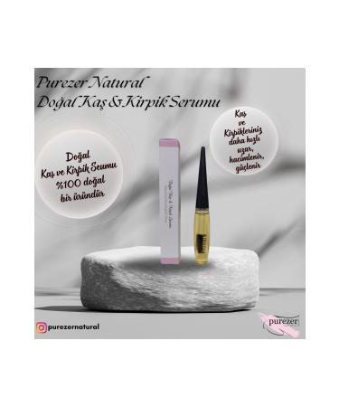 PUREZER NATURAL Natural Eyebrow & Eyelash Serum 10 ml