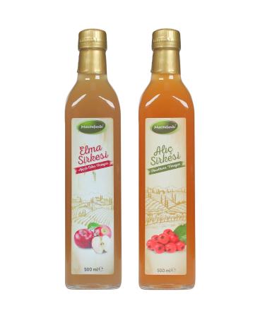 Mecit Efendi APPLE VINEGAR 500ML + HAWK THOUSAND VINEGAR 500ML