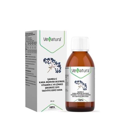 Venatura Sambu-c Black Elderberry Extract Supplementary Food 150 ml
