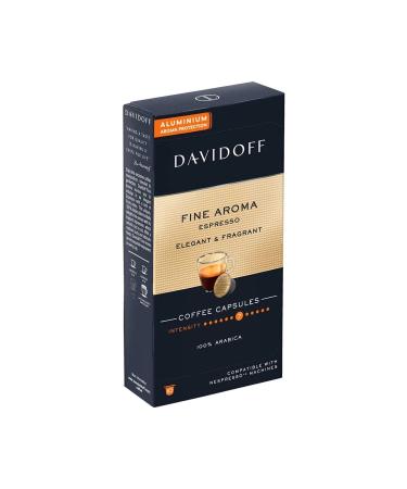Davidoff Fine Aroma Espresso Elegant & Fragrant Aluminium Capsule Coffee 3x10 (Compatible with Nespresso) - Buy Online on GoSupps.com