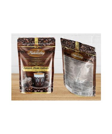 Kahvecibey Local Traditional Ottoman Divan Dibek Coffee Coffee 200 gr x 5 Pieces