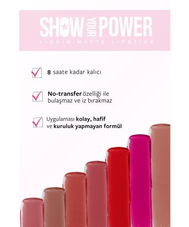 Show by Pastel Show Your Power Liquid Matte Lipstick - Liquid Matte Lipstick 602 - Buy Online on GoSupps.com