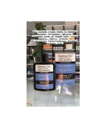 Derma CC LABORATORIES C/GEL SHAMPOO - HAIR ROOT REPAIR CARE SHAMPOO 500 ML - Buy Online on GoSupps.com