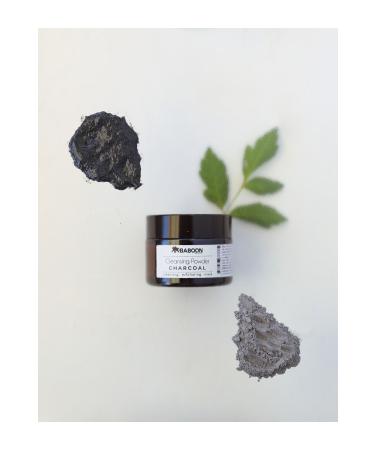 Baboon Natural Cleansing Powder - Activated Charcoal 25 g - Buy Online on GoSupps.com