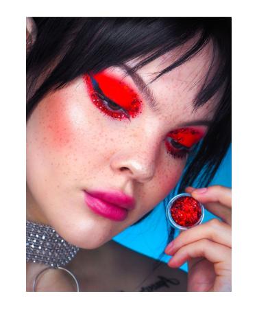 The Glitter Lab Gel Form Shiny Glitter Red Velvet - Buy Online on GoSupps.com