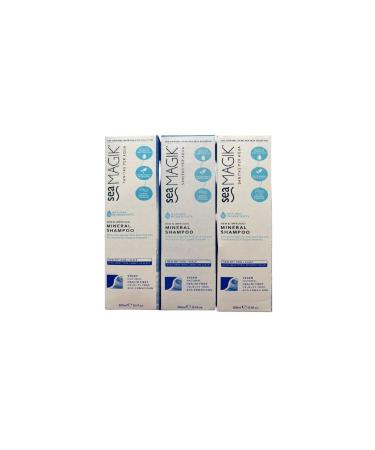 Dead Sea SEA MAG K MINERAL SHAMPOO 3 PACK