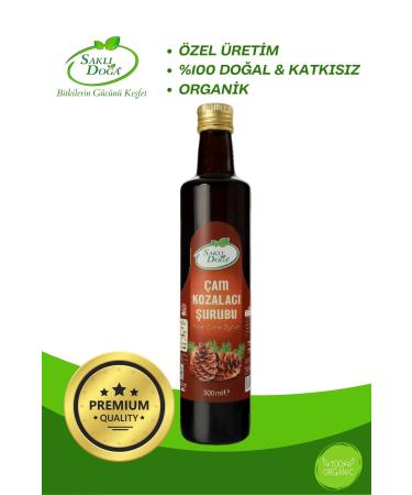 HIDDEN NATURE Premium Pine Cone Syrup 500 ML - Buy Online on GoSupps.com