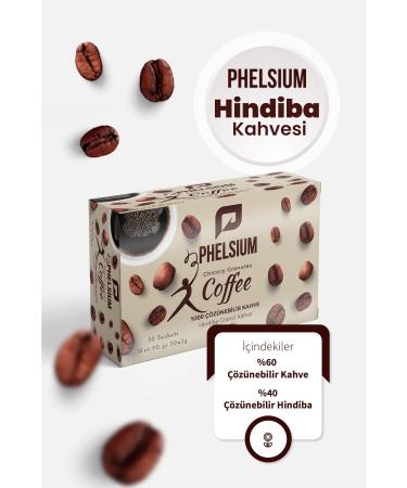 PHELSIUM Chicory Detox Coffee Diet 1 month - Buy Online on GoSupps.com