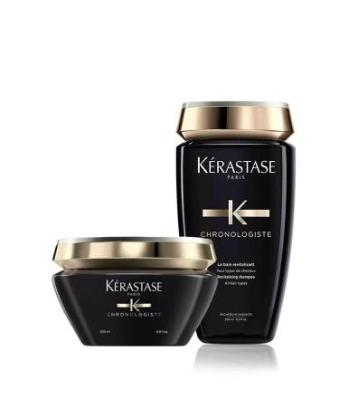 Kerastase Natural Revitalizing Shampoo 250ml Caviar Essence Hair Mask 200ml NesliBeauty