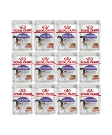 Royal Canin Gravy Sterilized Neutered Wet Cat Food 85 Gr 12 Pieces