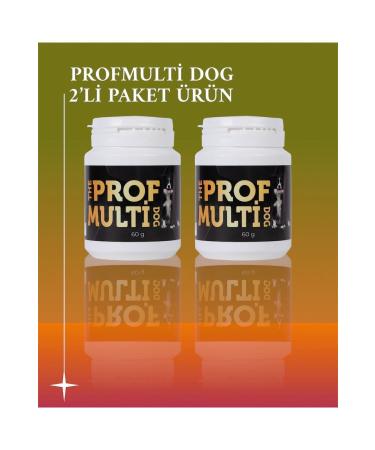 THEPROFMULTI Profmulti Dog Multivitamin Formulated by Veterinary Professors for Dogs 2 Pieces