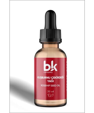 BK COMPANY Rosehip Seed Oil - Anti-Stain and Brightening Natural and Pure Oil (SERUM) - 20ml For Skin - Buy Online on GoSupps.com