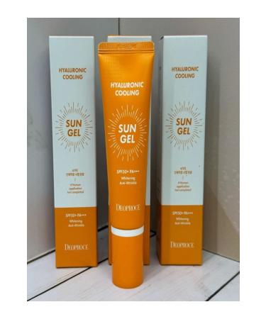 DEOPROCE Anti-Stain SPF50 Pa High Protection Face Sun Cream for All Skin Types with Hyaluronic Acid - Buy Online on GoSupps.com
