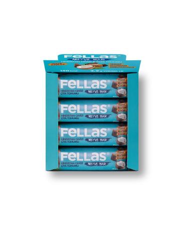 Fellas Fruit Bar - Chia and Coconut 40 gr x 12 Pieces - Buy Online on GoSupps.com