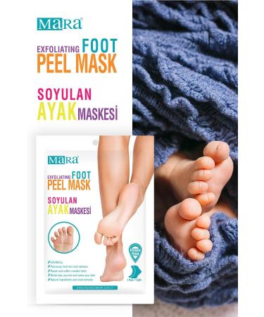 Mara Exfoliating Foot Peel Mask - Buy Online on GoSupps.com