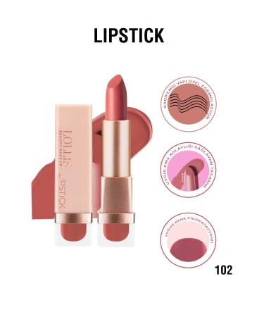 Lollis Lipstick 102 / Lipstick 102 - Buy Online on GoSupps.com