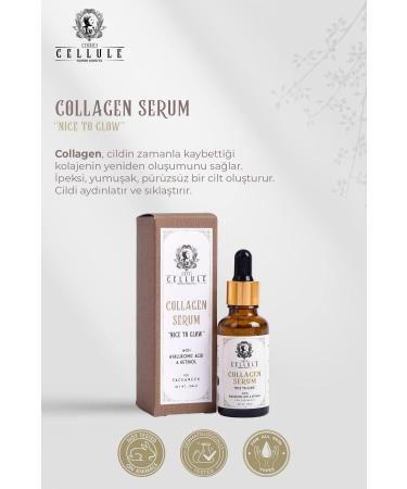 1920 Cellule Premium Cosmetics Cellule 1920 Collagen Serum - Collagen Serum - Firming Plumping Brightening - Buy Online on GoSupps.com