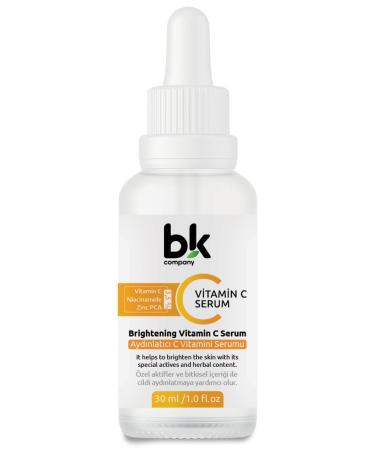 BK COMPANY Vitamin C Bright Super Brightening Tone Equalizing Serum 30ml (3.5% VITAMIN C NIACINAMIDE ZINC PCA) - Buy Online on GoSupps.com